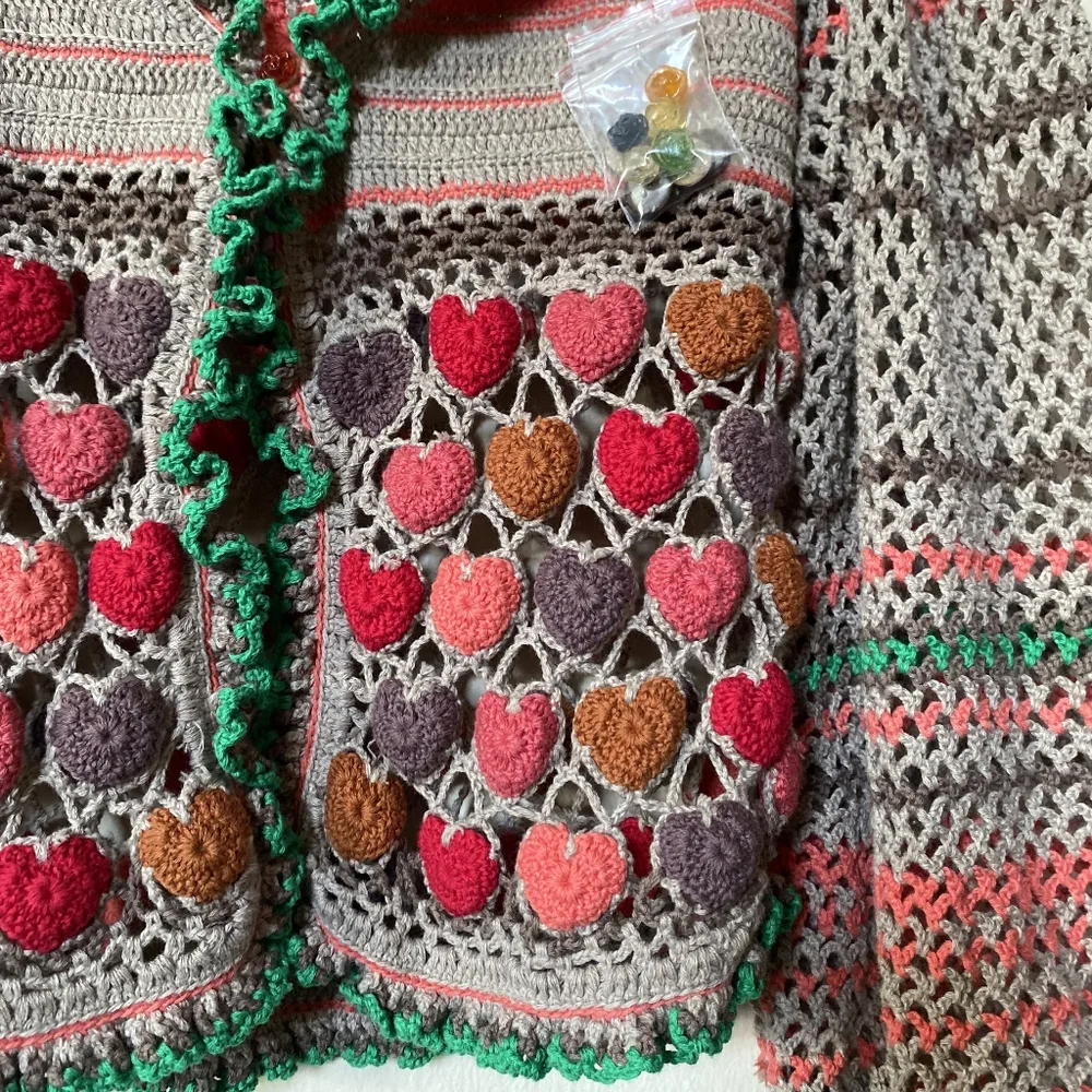 FREE PEOPLE | Heart Eyes Cardigan - Picture 11 of 12